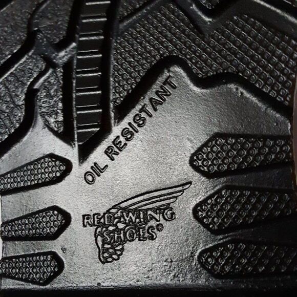 Red Wings Men's Size 6M Brown Leather Oil Resistant Work Shoes - Picture 9 of 12